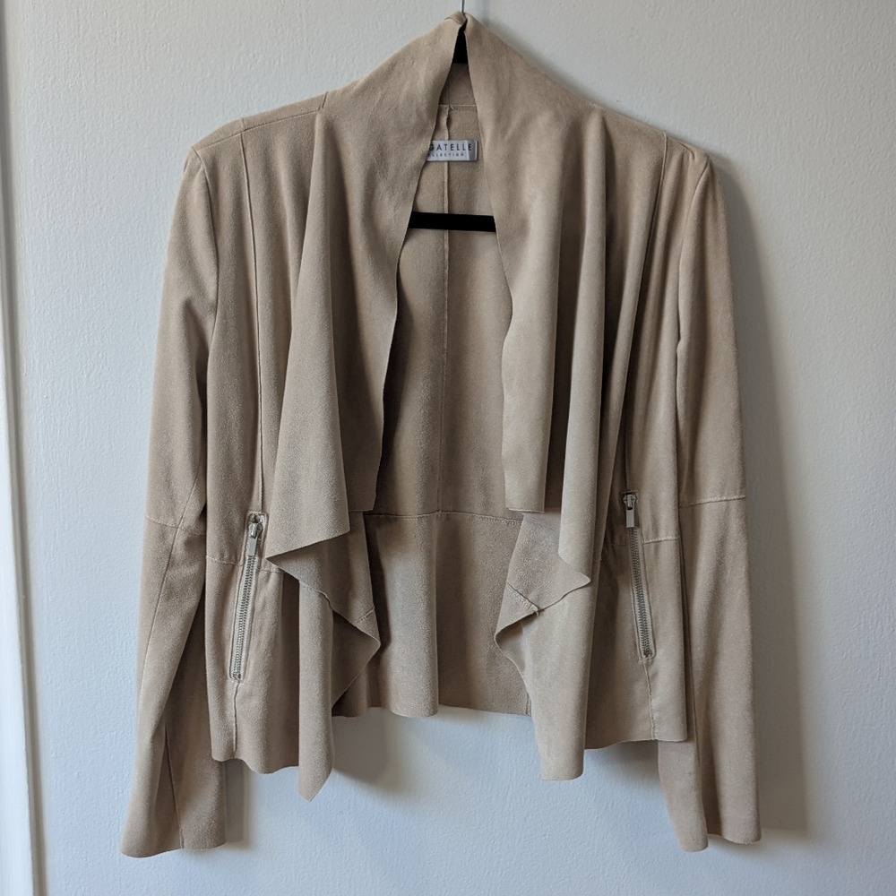 Bagatelle Collection Women's Tan Jacket SzS